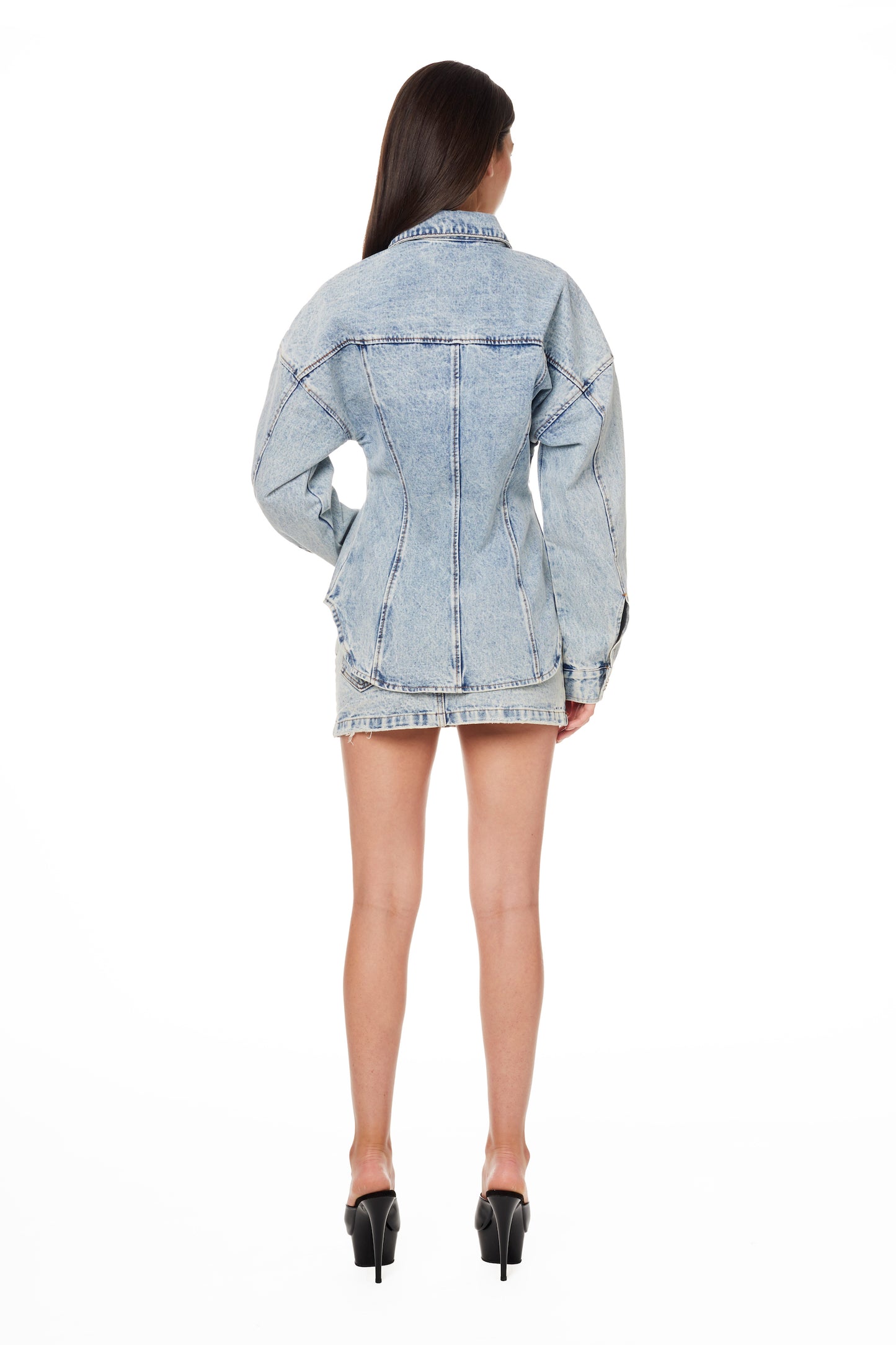 COCO DENIM SKIRT SET